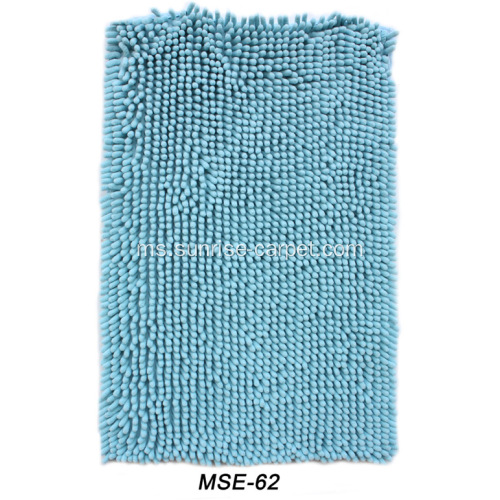 Chenille Rug dengan Microfiber